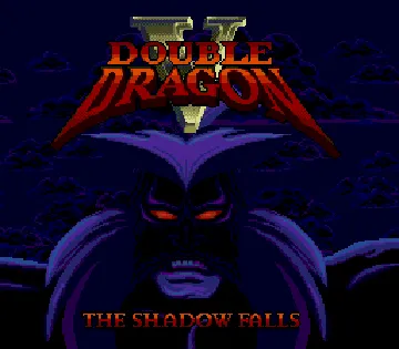 Double Dragon V - The Shadow Falls (USA) screen shot title